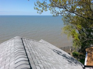 Roof and Lake